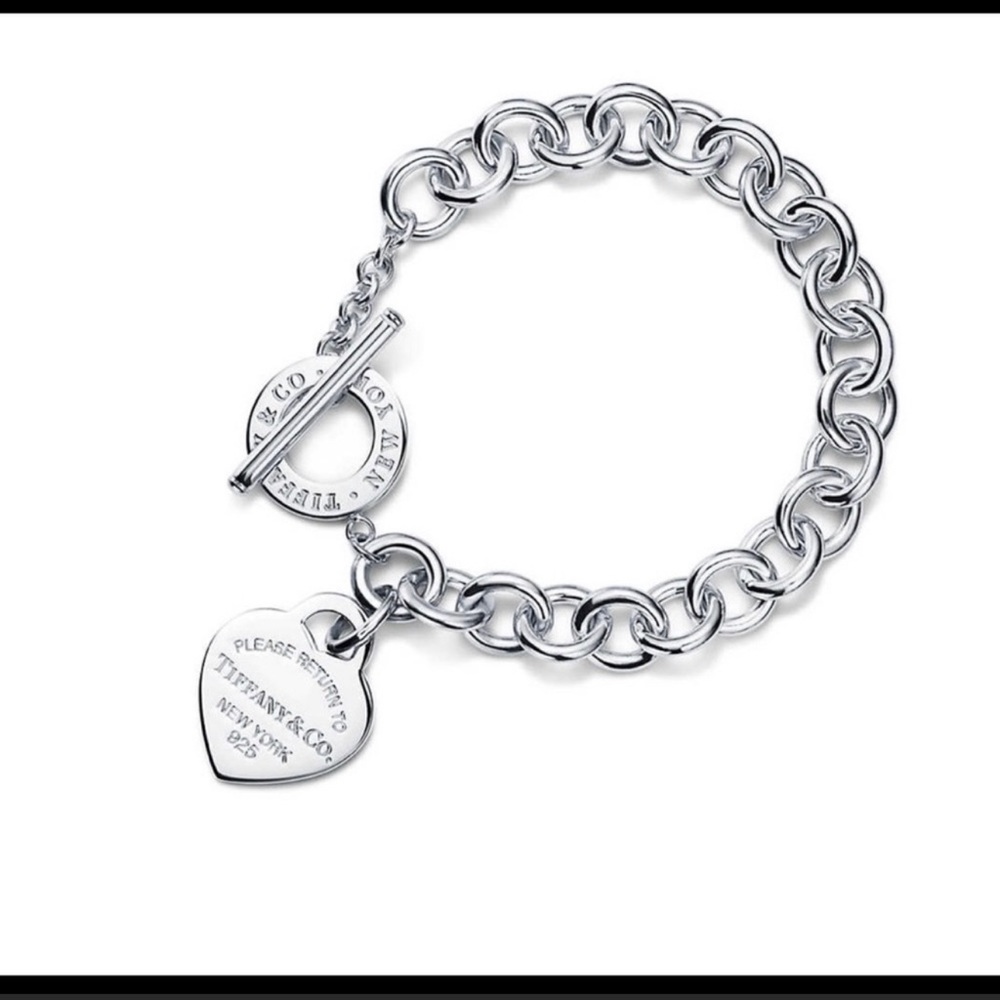 Tiffany’s bracelet 7.5 toggle silver euc